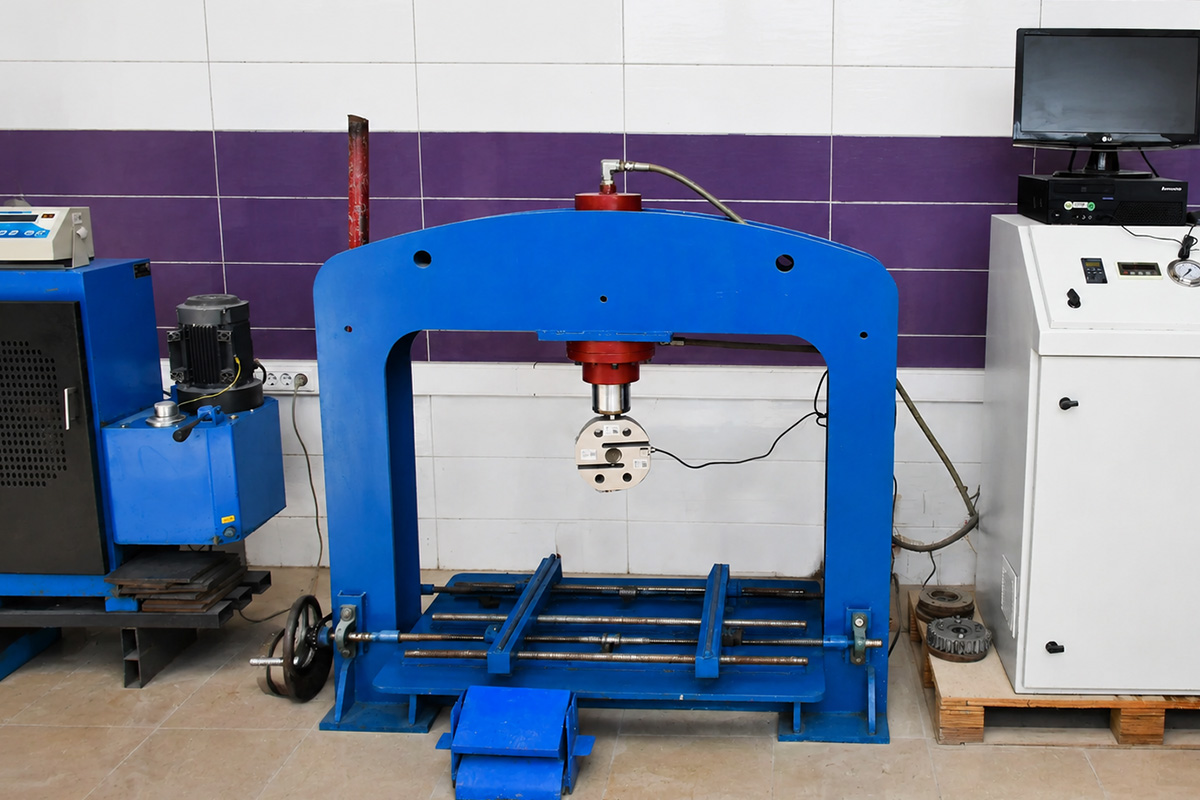 دستگاه تست مقاومت خمشی بتن (Flexural Testing Machine)